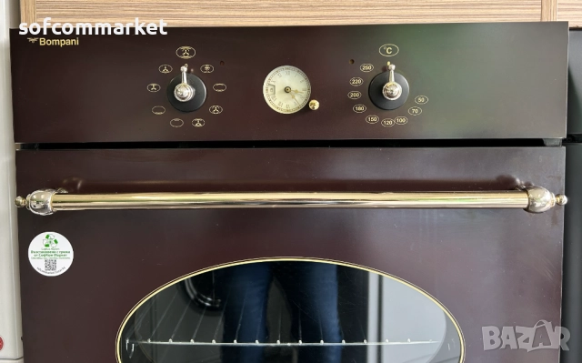 Фурна в ретро стил  Bompani - винтидж, снимка 2 - Печки, фурни - 52377786