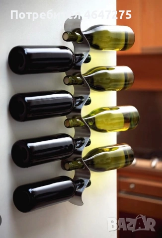 Поставка за бутилки вино Black+Blum, снимка 2 - Други стоки за дома - 53323435