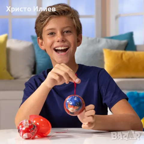 Чудотворна калинка Плюшена играчка и стикери Калинката и Черния котарак, снимка 3 - Други - 56159153