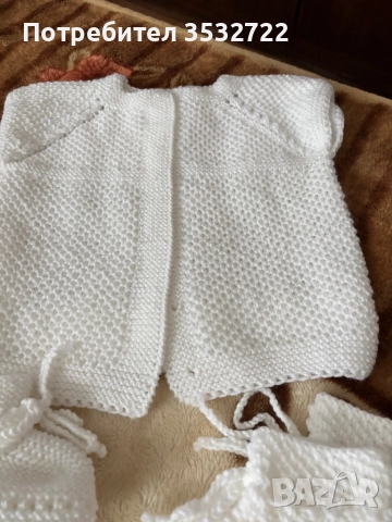 Бебешки плетени комплекти , снимка 10 - Комплекти за бебе - 52097444