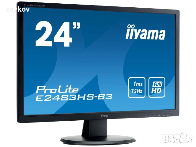 монитор IIYAMA ProLite E2483HS , снимка 2 - Монитори - 53159837