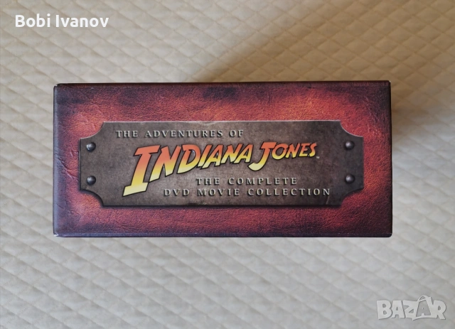 Indiana Jones Индиана Джоунс DVD Трилогия и бонус + Индиана Джоунс 4 (2 диска) с Бг субтитри., снимка 9 - DVD филми - 50916233