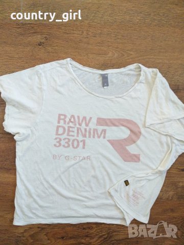 G-Star - страхотна дамска тениска, снимка 2 - Тениски - 29477304