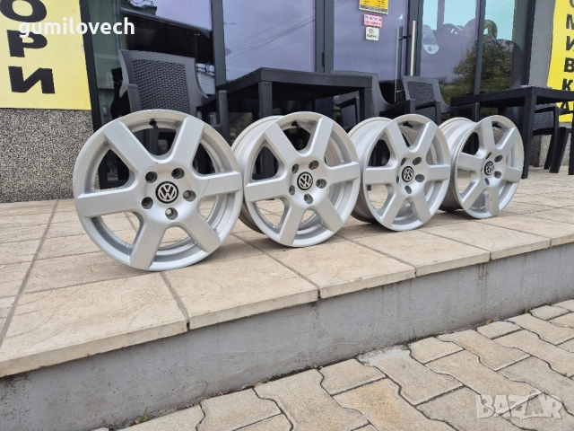 4бр.джанти Фолксваген 15 цола GERMANY , снимка 2 - Гуми и джанти - 52016065