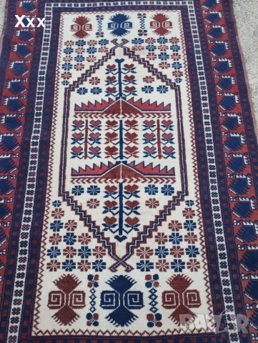 Ръчно тъкана вълнена пътека.Антика за ценители., снимка 3 - Пътеки - 51609087