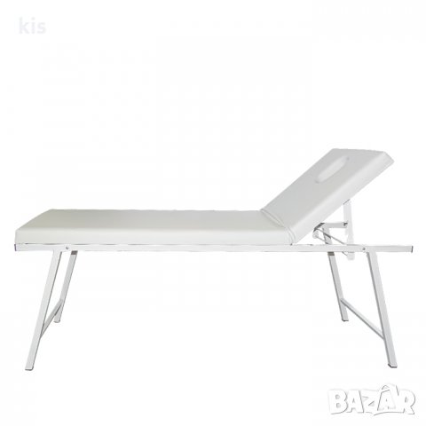 Комбинирано легло за козметика и масаж T277, 71 см. - черно/бяло, снимка 2 - Кушетки - 35002804