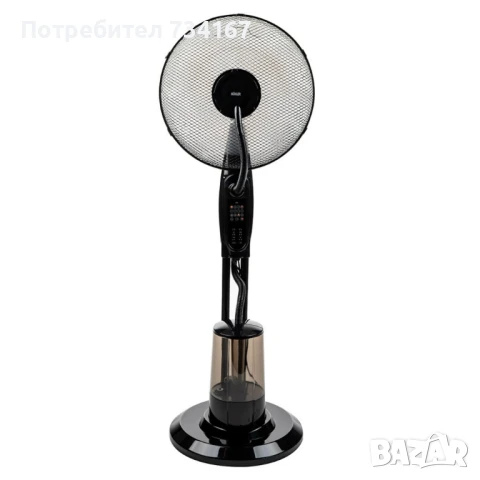 Вентилатор с водна мъгла 16'', 75W, LED, дист. упр-е, снимка 9 - Вентилатори - 50555772