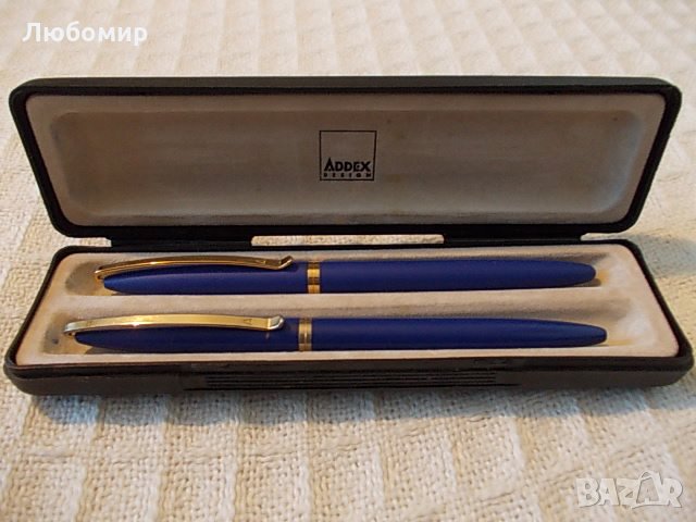 К-т писалка и химикалка ADDEX, снимка 1 - Други ценни предмети - 30625829
