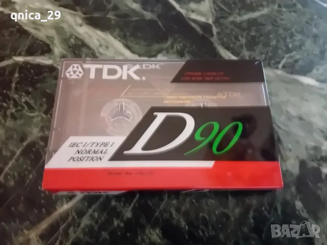 TDK D-90 аудио касета