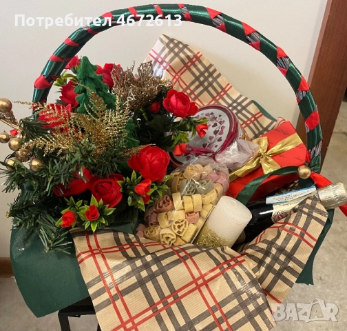 Коледни Венци , коледни кошници, коледни декорации, снимка 9 - Декорация - 52703565