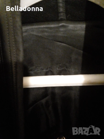 Rick Owens палто - вълна, кашмир, кожа - обличано веднъж!, снимка 3 - Палта, манта - 52210668