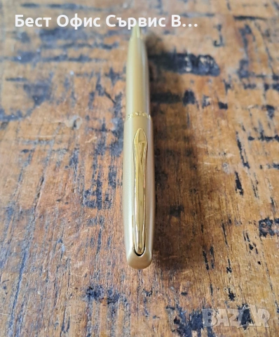 химикалка Пеликан Pelikan златна в метална кутия, снимка 6 - Ученически пособия, канцеларски материали - 53083197