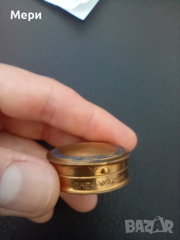 Антична френска колекционерска кутийка(пудриера с огледалце)1930 г., снимка 2 - Антикварни и старинни предмети - 38017264