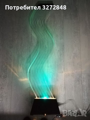 Лампион / поликарбонатен вълнообраз/сменящи цветовете си, снимка 12 - Лампиони - 40220128