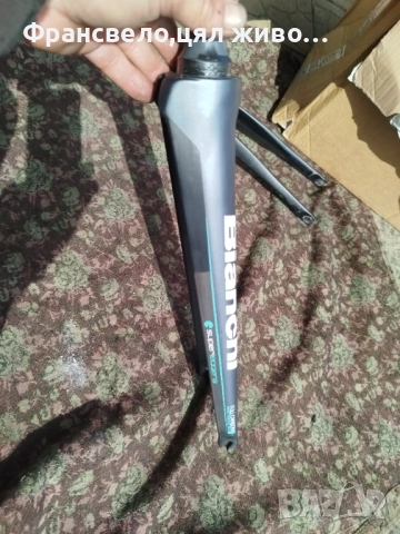 28 цола карбон вилка за велосипед колело bianchi , снимка 2 - Части за велосипеди - 54089526