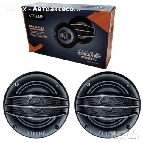 Тонколони XTreme 16cm 600W (2бр) XTR-C160 (м)