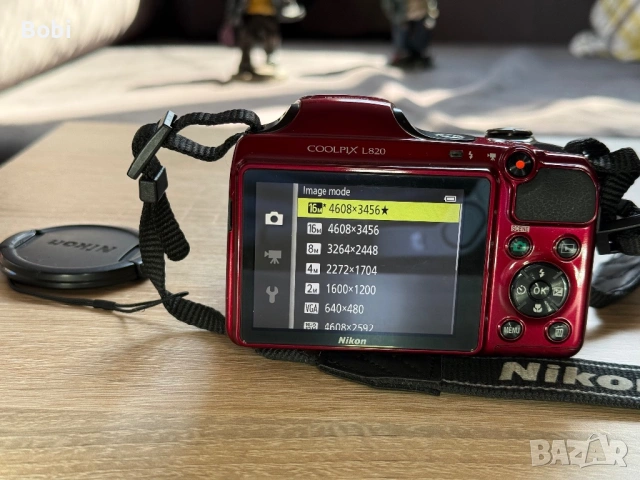 Nikon Coolpix L820, снимка 13 - Фотоапарати - 54237485