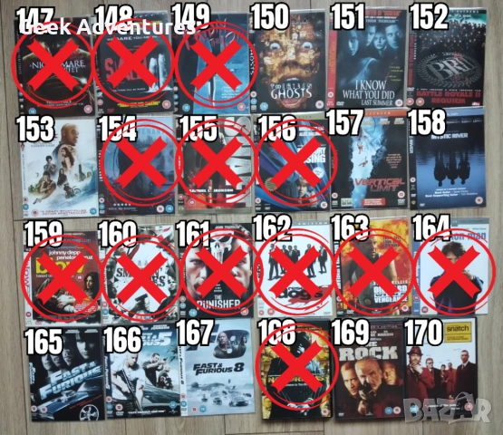 Екшън Филми DVD's - Оригинални Дискове на Английски Език - 5 лв/бр , снимка 8 - Екшън - 47015417