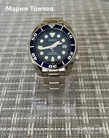 Seiko JDM Sumo "Blumo" Japan 200m Diver SBDC033, снимка 2 - Мъжки - 55992938