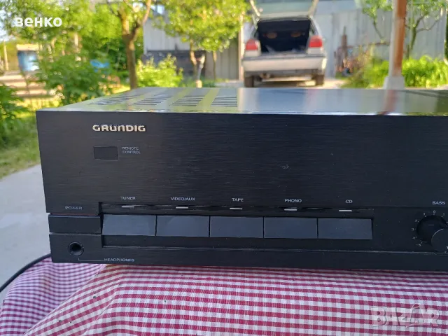 Усилвател GRUNDIG V 301, снимка 4 - Ресийвъри, усилватели, смесителни пултове - 50157322