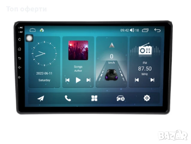 9-инчова мултимедия за Citroen C4 Grand Picasso (2006–2013) + Подарък камера, снимка 3 - Аксесоари и консумативи - 50818973