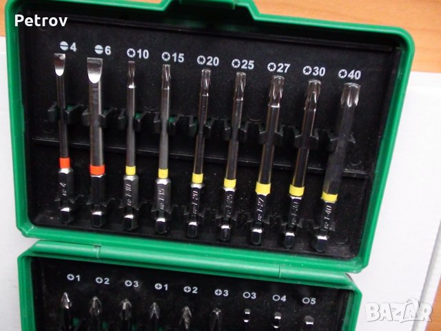 HITACHI Professional - BIT SET от надеждните  !!! Само 1 БИТ ползван !!! От DEUTSCHLAND / GERMANY !!, снимка 7 - Гедорета - 31646081