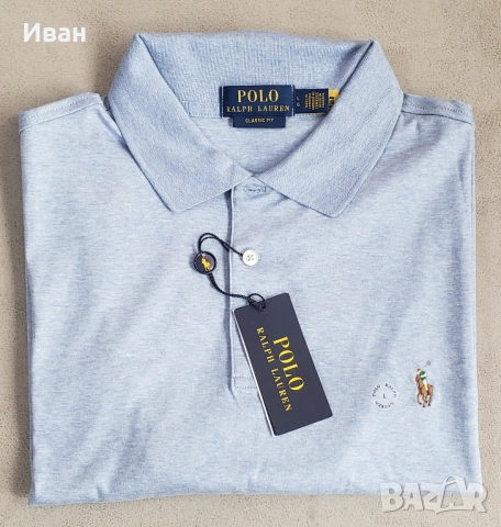 Нови оригинални фланелки Polo Ralph Lauren, classic fit – 100% памук, размер L и М
