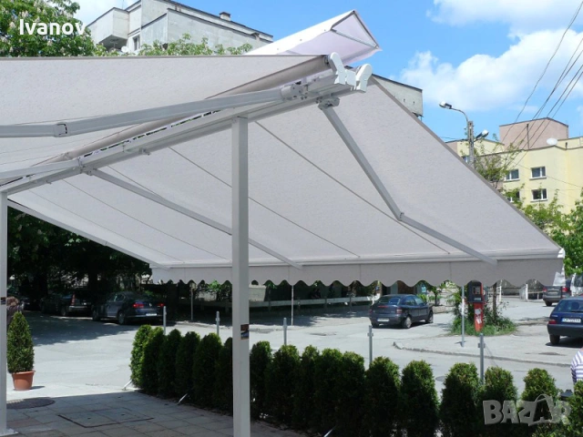 Продавам сгъваема тента - 6/6 м.