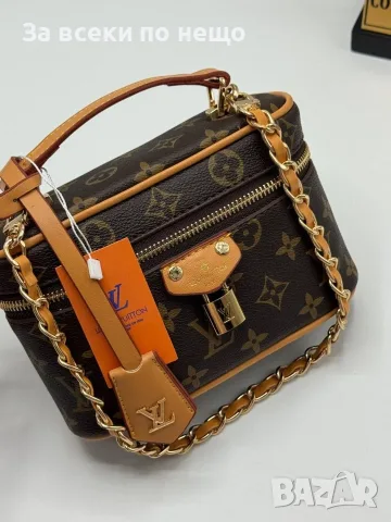 Louis Vuitton Дамска Чанта Тип Куфар - Различни Цветове Код E40, снимка 7 - Чанти - 55791759