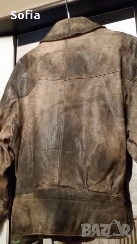 Дамско рокерско яке ест.кожа - М/Л размер  , снимка 3 - Якета - 30207922