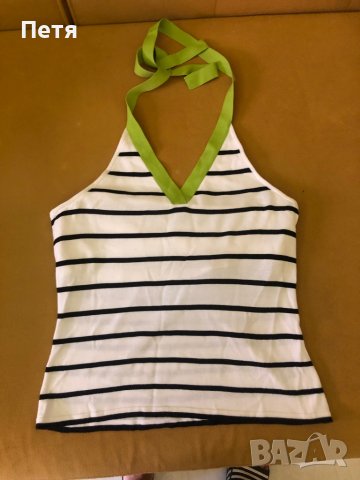 Ralph Lauren Дамски потник с гол гръб - фино плетиво, снимка 1