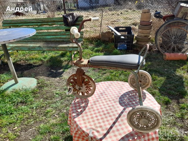 Старо колело,велосипед триколка, снимка 3 - Други ценни предмети - 32098561
