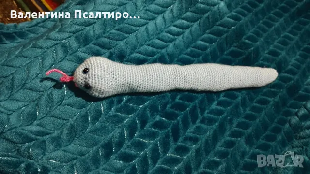 Змия амигуруми , снимка 1