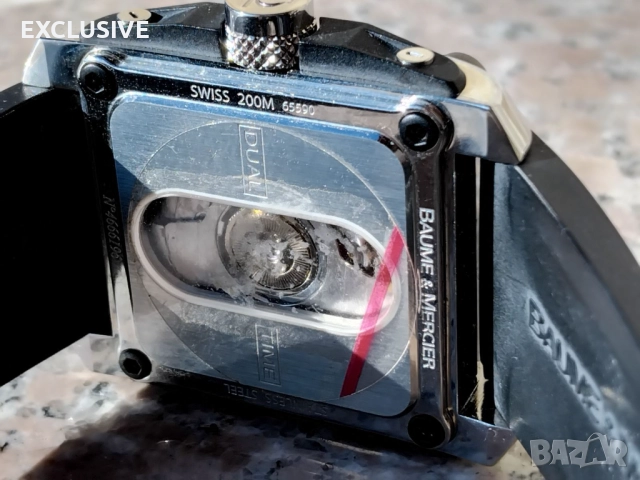 Нов Швейцарски Автоматик Baume & Mercier с Диамантен Базел, снимка 3 - Мъжки - 51974839