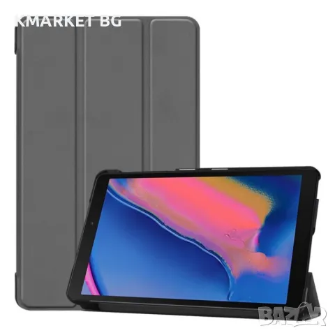 Samsung Galaxy Tab A 8 (2019) SM-P205 (LTE) / SM-P200 Кожен Калъф и Протектор, снимка 3 - Калъфи, кейсове - 48263908