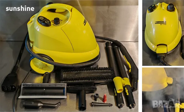 ВИДЕО * Парочистачка Karcher SC 1702 * 2л бойлер, 4 bar, 2300W Steam CleanerSteam Cleaner