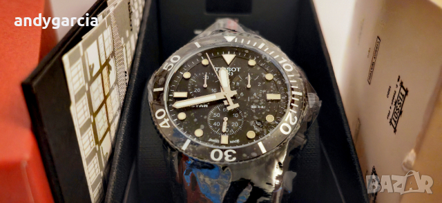  ЧИСТО НОВ TISSOT SEASTAR 1000 CHRONOGRAPH мъжки часовник хронограф T120.417.37.051.02, снимка 3 - Мъжки - 44550942