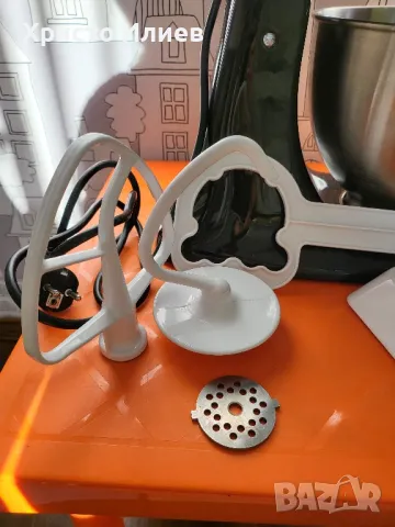 Планетарен миксер KitchenAid Classic с Приставка месомелачка и за бисквити, снимка 7 - Миксери - 48027572