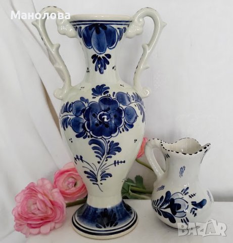 Delft Holland, снимка 7 - Антикварни и старинни предмети - 37396242