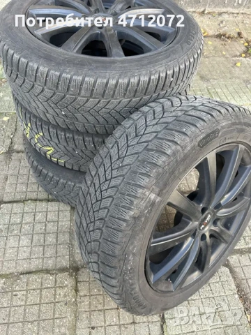 17” джанти Platin със зимни гуми Goodyear 215/55/17, снимка 2 - Гуми и джанти - 53136531