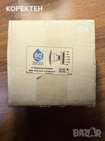 Професионален Водоустойчив високоговорител 4" , снимка 4 - Тонколони - 53332014
