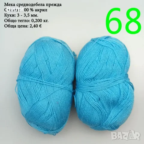 Евтини прежди в малки количества - нови и остатъци , снимка 14 - Други - 52042403