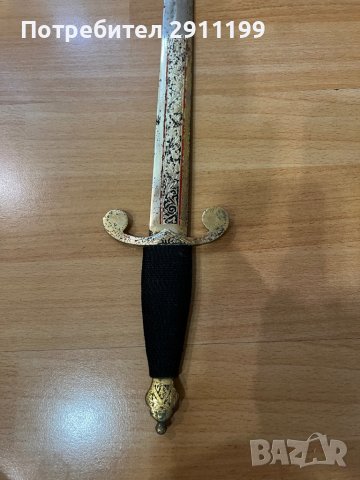 Стар декоративен меч, снимка 2 - Антикварни и старинни предмети - 40007658