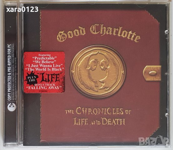 Good Charlotte – The Chronicles Of Life And Death, снимка 1 - CD дискове - 40195349
