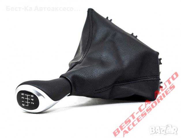Топка за скоростен лост с маншон БМВ/BMW F30 F31 F32 F33 F34 F35 F36 6 - скорости, снимка 3 - Аксесоари и консумативи - 33672055