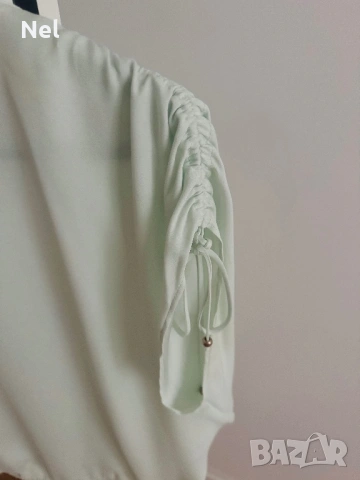 Mango- блуза полиестерна коприна, снимка 3 - Корсети, бюстиета, топове - 54244293