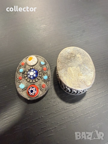 Ръчно изработена ориенталска кутийка. №8064, снимка 7 - Антикварни и старинни предмети - 54051593