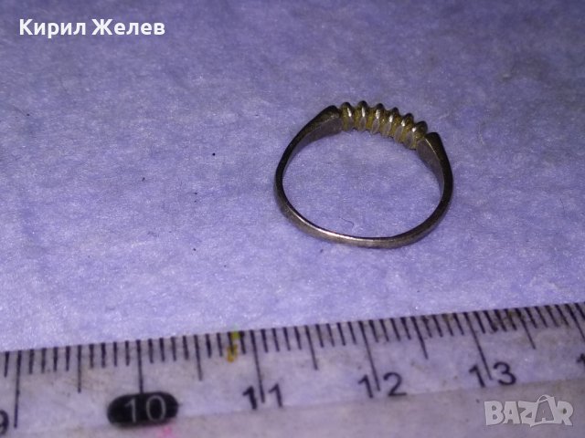 Старинен СРЕБЪРЕН АРТ ДЕКО ПРЪСТЕН ВИСОКА ПРОБА СРЕБРО АВТОРСКА РЪЧНА МАЙСТОРСКА ИЗРАБОТКА 39899, снимка 7 - Антикварни и старинни предмети - 42928837