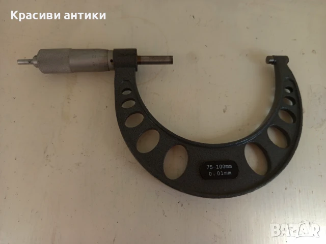 Микрометр от 75 - 100 мм, снимка 3 - Други инструменти - 51043524