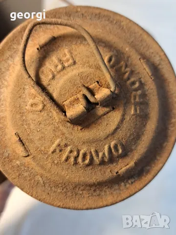 стар немски газен фенер Flowo  2/2, снимка 2 - Антикварни и старинни предмети - 48857772